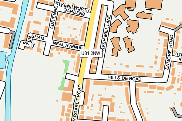 Map of HLSA FINANCIAL SERVICES LTD at local scale
