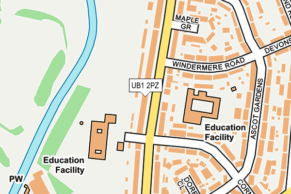 Map of QUICK WAY SHUTTERS LTD at local scale