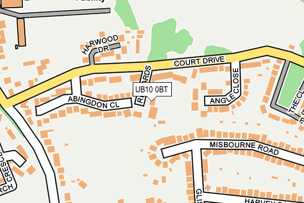 Map of EXECUDRIVE LIMITED at local scale