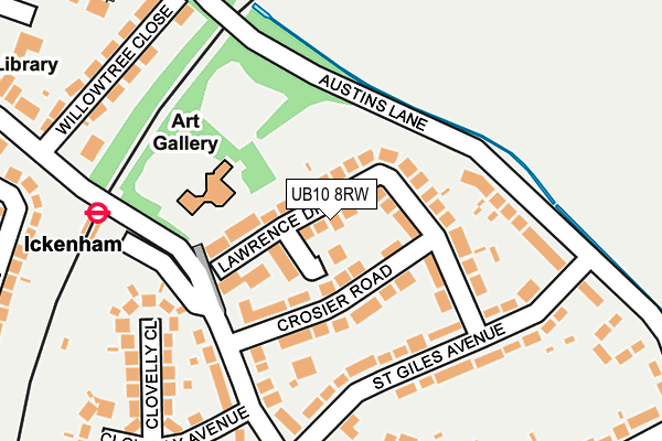 Map of SELECT SCHOOL OF DANCE LTD at local scale