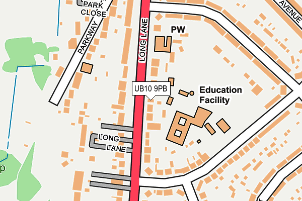 Map of CSJ ART LTD at local scale