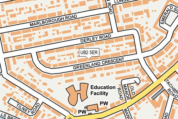Map of INDY TRANSPORT LTD at local scale