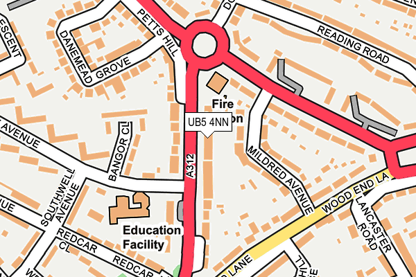 Map of JF & DF CONSTRUCTION LTD at local scale
