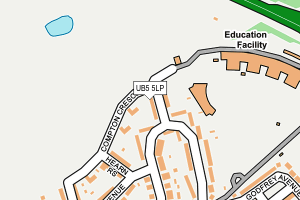 Map of EBDD REAL ESTATE LIMITED at local scale