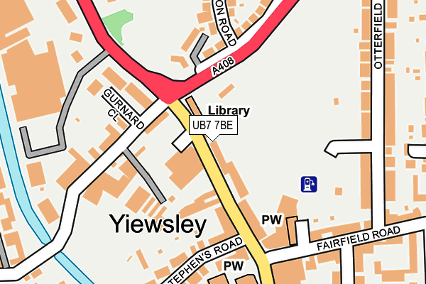Map of LILLY BROW BAR LTD at local scale