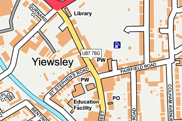 Map of KRYSTAL SECURITY SERVICES LTD at local scale