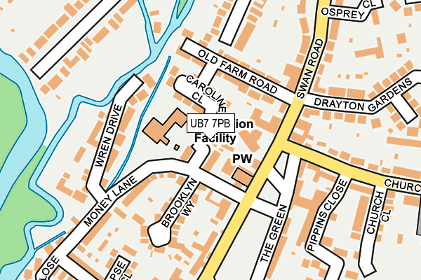 Map of PERING & ALLEN ESTATE AGENTS LTD at local scale