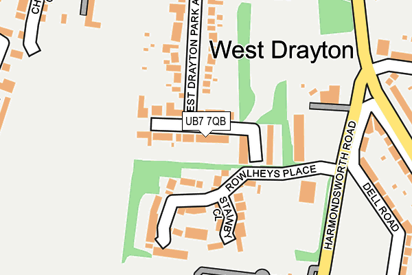 Map of DRAYTON AND BARNS LIMITED at local scale