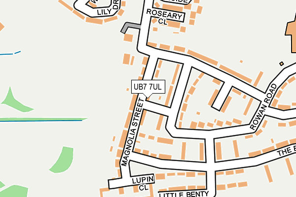 Map of WINNIE LOCUM HEALTH LIMITED at local scale
