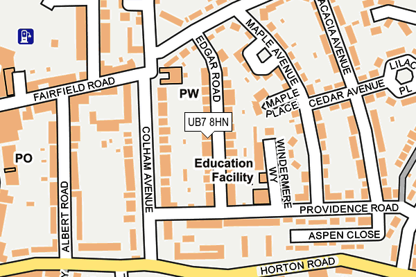 Map of NEE ELECTRICAL LTD at local scale