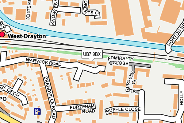 Map of DJRNR LTD at local scale