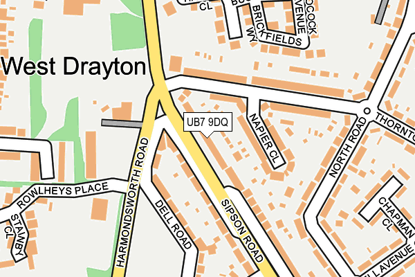 Map of IRONLION GYM WEAR LTD at local scale