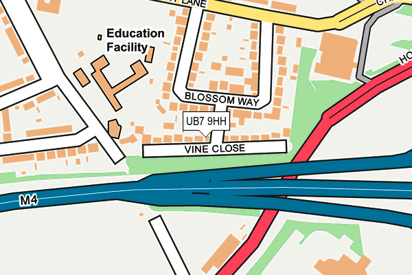 Map of COSTA CARWASH LTD at local scale