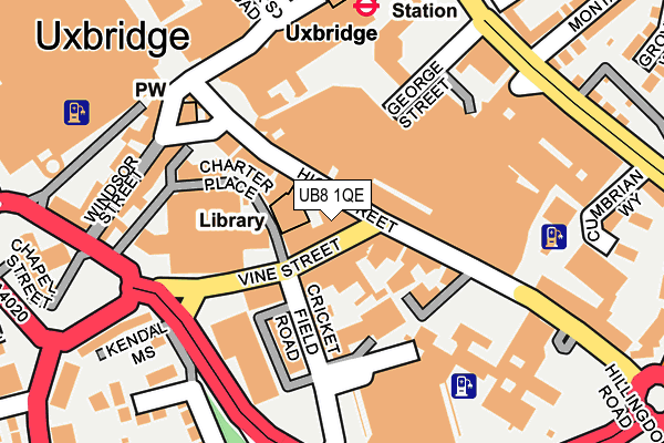 Map of BLETCHLEY FLATS LIMITED at local scale