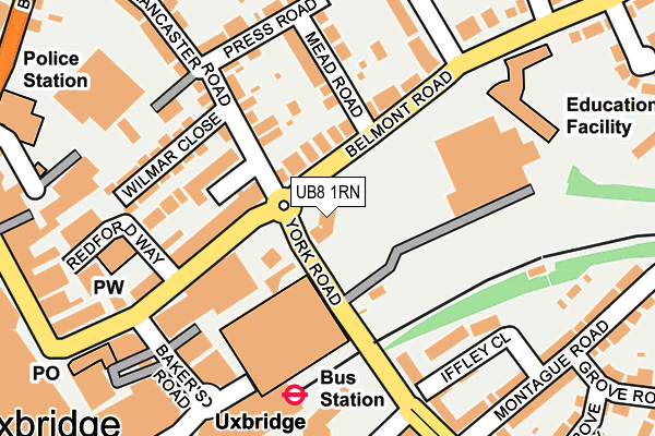 Map of LONDON SQUARE (PROJECTS) LIMITED at local scale