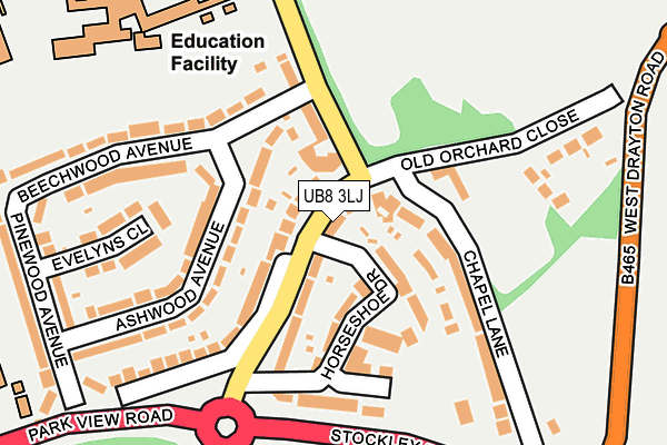 Map of ZAZAY RECYCLING LTD at local scale