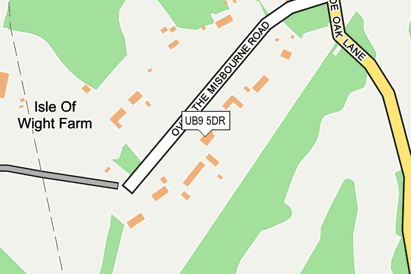 Map of GXRE LIMITED at local scale