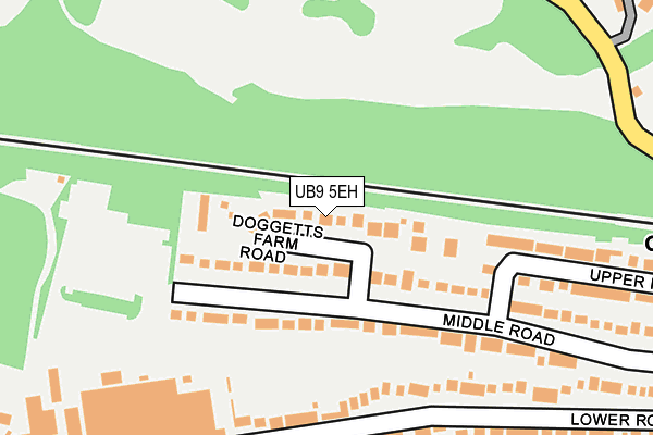 Map of ESTMANCO (UNION ROAD) LIMITED at local scale