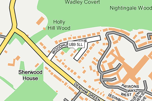 Map of PDS ESTATE LTD at local scale