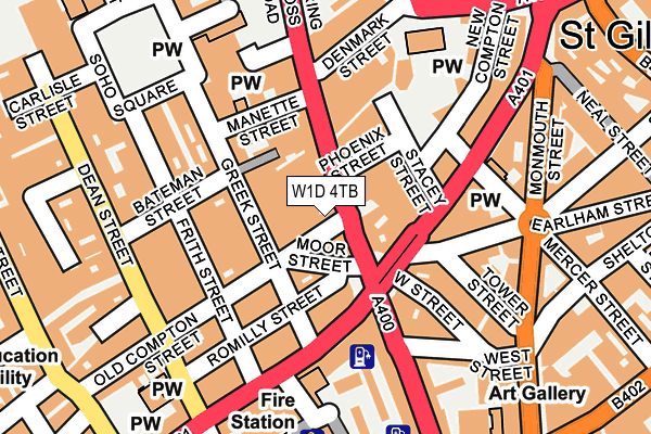 W1D 4TB map - OS OpenMap – Local (Ordnance Survey)