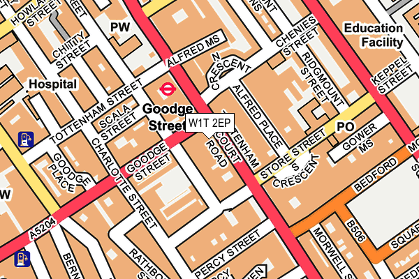 W1T 2EP Maps Stats And Open Data