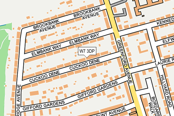 W7 3DP map - OS OpenMap – Local (Ordnance Survey)