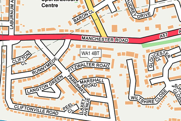 Map of LTJ SERVICES LIMITED at local scale