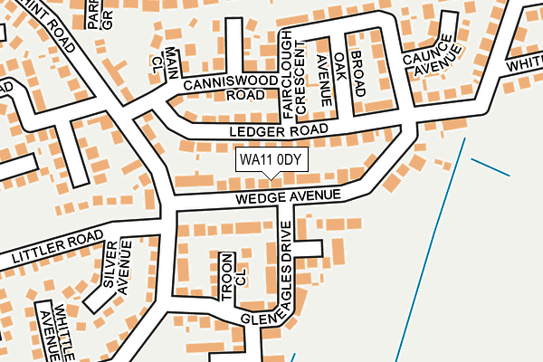 Map of EVA & ANN FASHION UK LTD at local scale