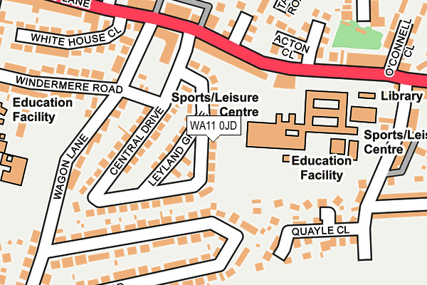 Map of DNM STORE LTD at local scale