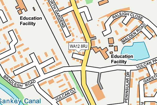 Map of EAAK LTD at local scale