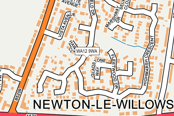 Map of NEWTON NETWORK HEALTH LTD at local scale