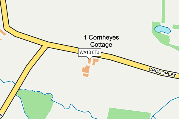 Map of COBLANDS NURSERIES LIMITED at local scale
