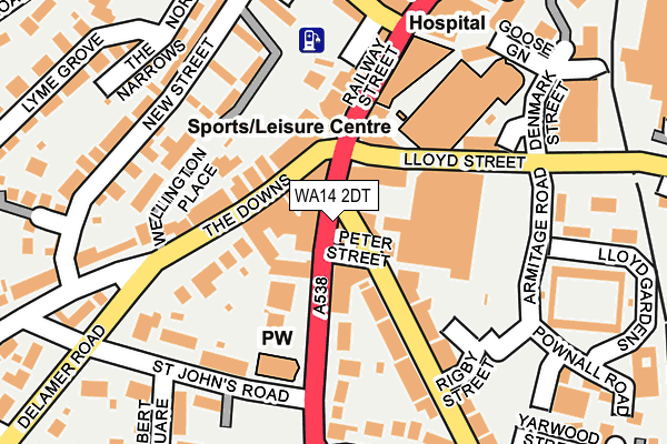 Map of LYTE INC UK LIMITED at local scale