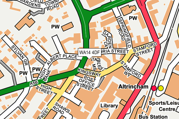 Map of MEREPARK WASHWAY ROAD (SALE) LLP at local scale