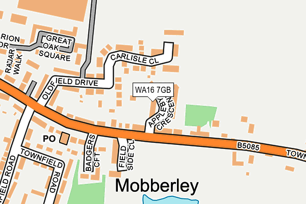 Map of TABLELIFE LTD at local scale
