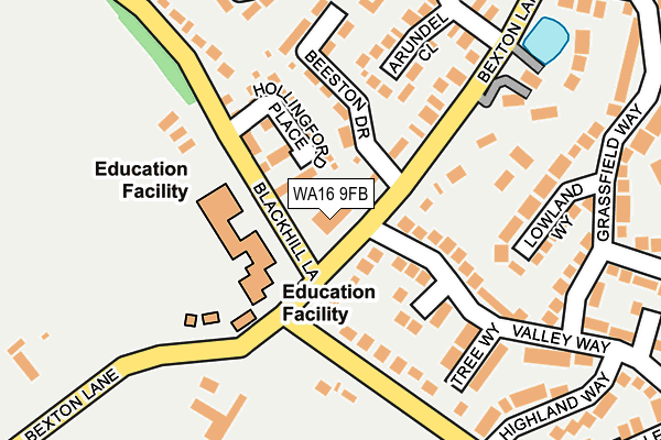Map of REXCOM SOLUTIONS LIMITED at local scale