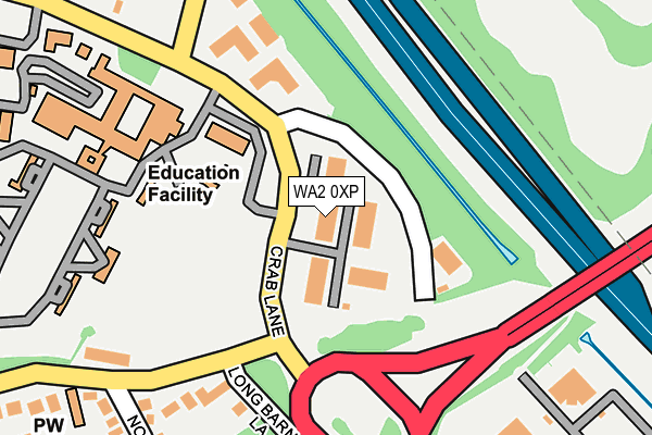 Map of OSX BEAUTY LTD at local scale