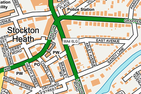 Map of STOCKTON 1 LTD at local scale