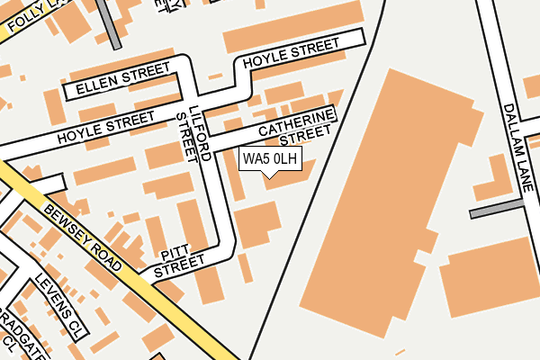 Map of GIRAFFE CLEANING COMPANY LIMITED at local scale