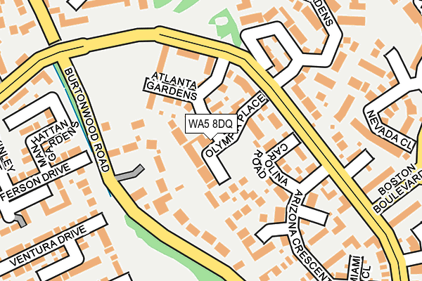 Map of ELAINE WILLS MARKETING LIMITED at local scale