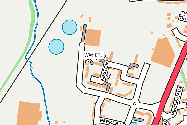 Map of MRS DEE LTD at local scale