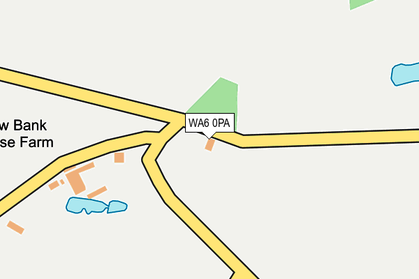 WA6 0PA map - OS OpenMap – Local (Ordnance Survey)