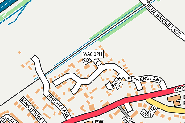 WA6 0PH map - OS OpenMap – Local (Ordnance Survey)