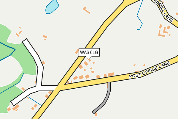 WA6 6LG map - OS OpenMap – Local (Ordnance Survey)