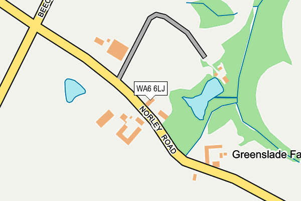 WA6 6LJ map - OS OpenMap – Local (Ordnance Survey)