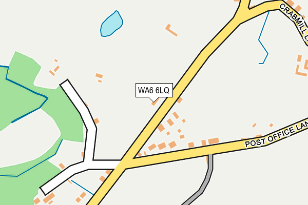 WA6 6LQ map - OS OpenMap – Local (Ordnance Survey)