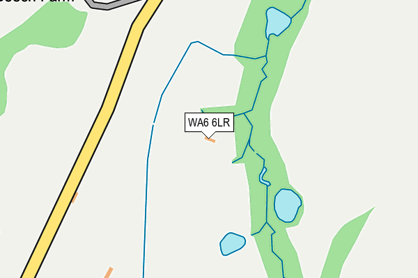 WA6 6LR map - OS OpenMap – Local (Ordnance Survey)