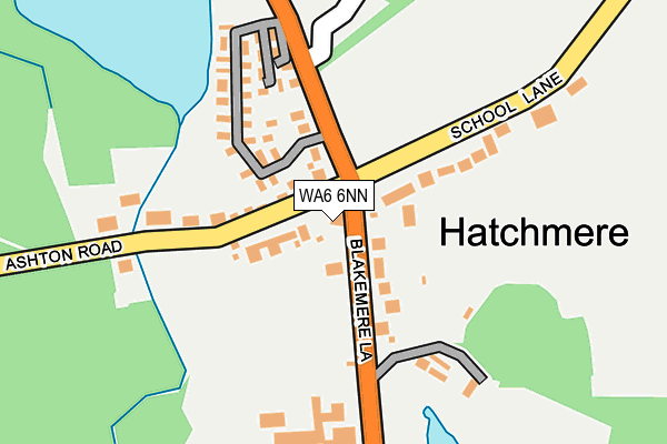 WA6 6NN map - OS OpenMap – Local (Ordnance Survey)