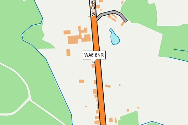 WA6 6NR map - OS OpenMap – Local (Ordnance Survey)
