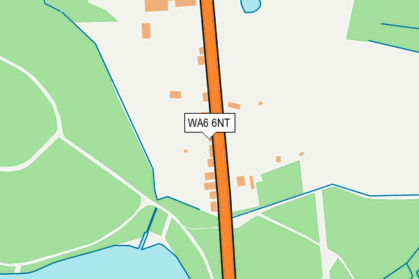 WA6 6NT map - OS OpenMap – Local (Ordnance Survey)